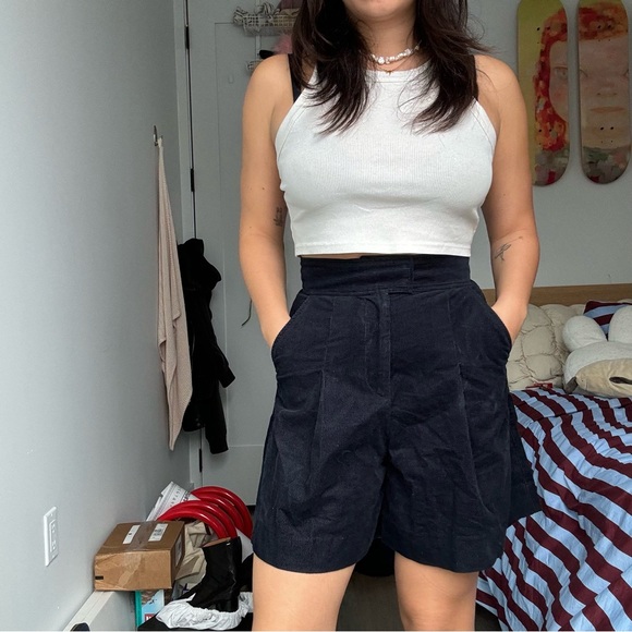 APC corduroy culotte shorts size FR 38 - Picture 6 of 7